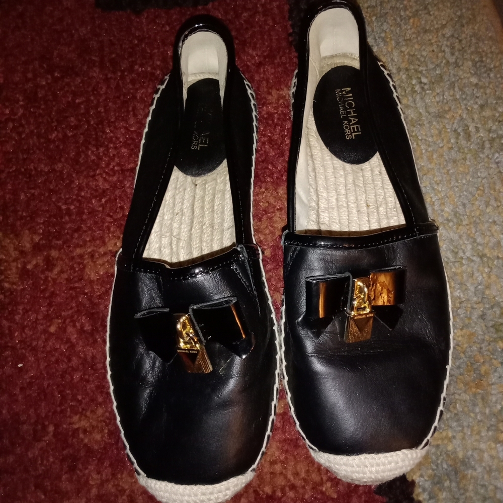 Micheal Kors Slip-On Espadrille Flat